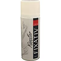 Con fijador de fijación spray 400 ml para tonos pastel carboncillo cretáceo